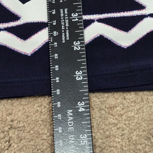 Vince Camuto Sheath Shift Dress Short Sleeve Colorful Geometric Pattern Womens 8 - Picture 8 of 11